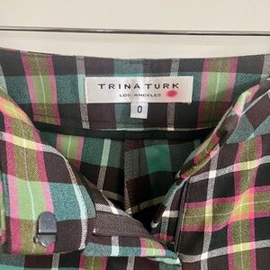 Trina Turk plaid pants